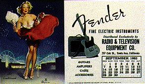 Fender Calendar