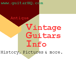 Antique old vintage guitars collecting info. Private vintage guitar collector. 
     Pictures, history for vintage fender gibson martin epiphone national dobro gretsch 
     rickenbacker guitars amps lapsteels ukuleles.